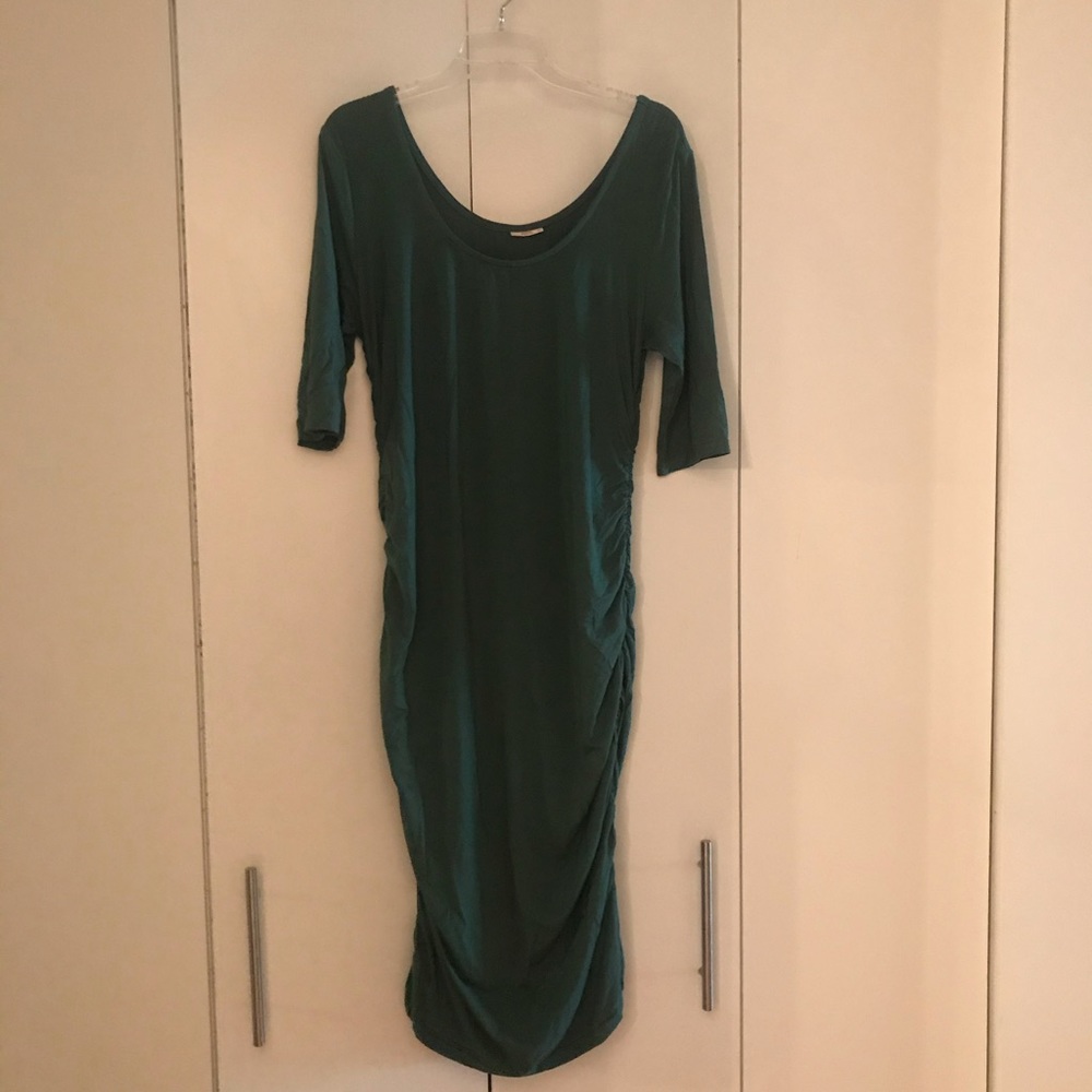 Soon 3/4 Sleeve Maternity Dress